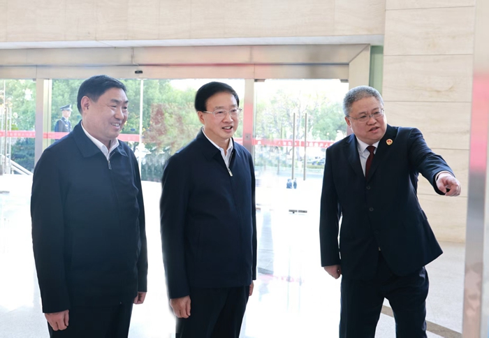 童建明在江西调研时强调：以党的二十届四中全会精神为引领 着力做好四个领域的司法保护工作
